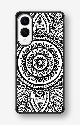 Samsung Galaxy S25 Edge Hard Case – Henna Mandala - View 1