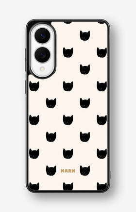 Samsung Galaxy S25 Edge Hard Case – Kitty Dots - View 1