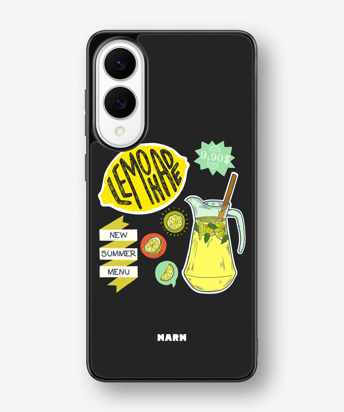 Samsung Galaxy S25 Edge Hard Case – Lemon Summer - View 1