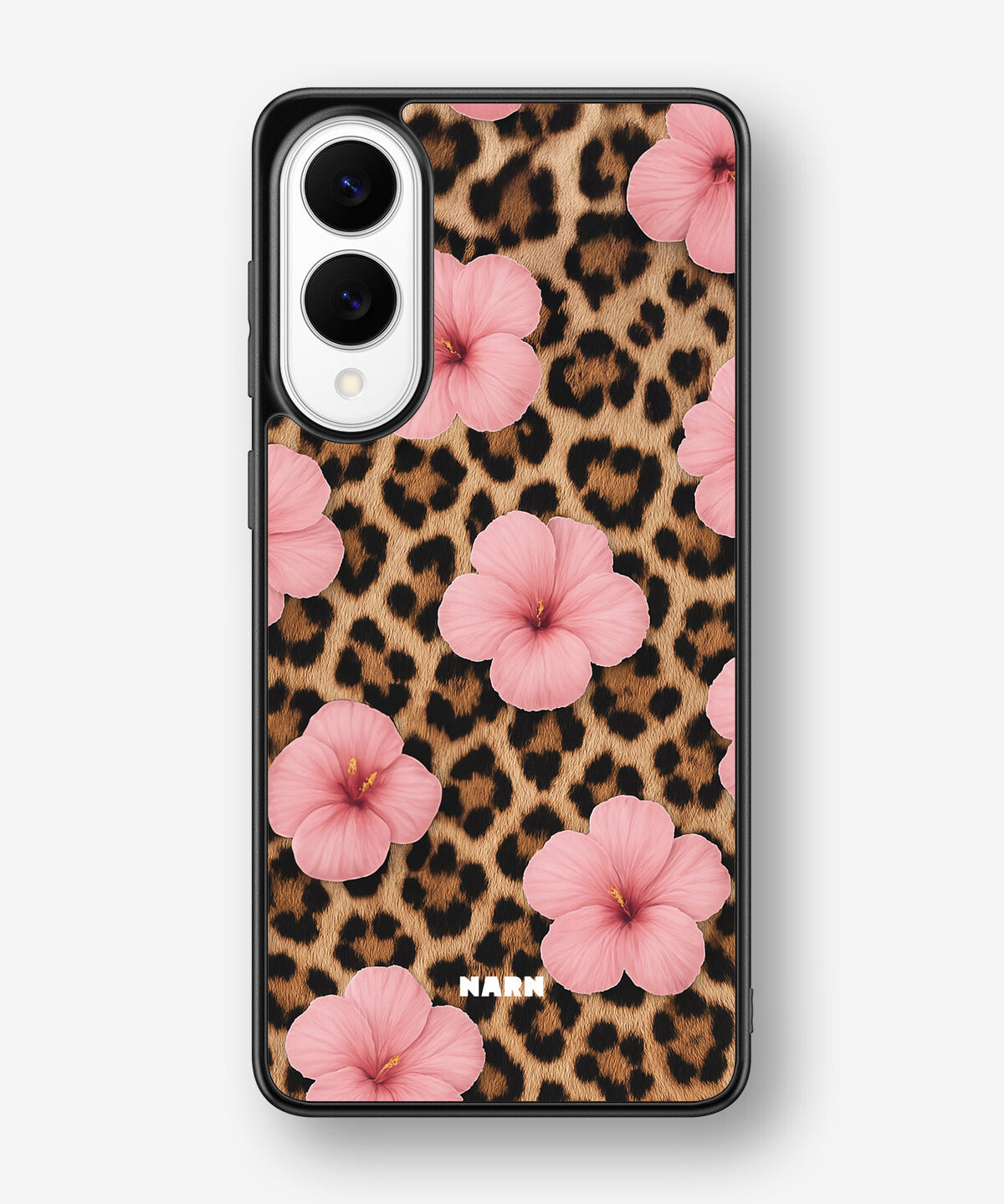 Samsung Galaxy S25 Edge Hard Case – Leopard Flower - View 1