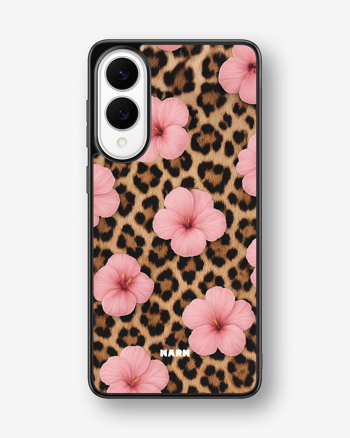 Samsung Galaxy S25 Edge Hard Case – Leopard Flower - View 1