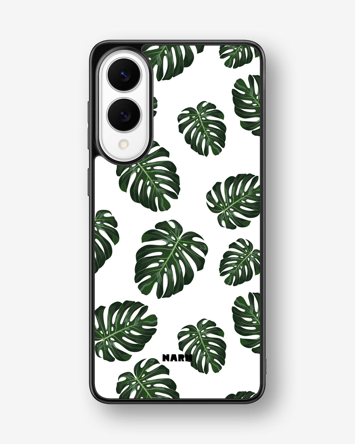 Samsung Galaxy S25 Edge Hard Case – Monstera Pattern - View 1