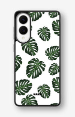 Samsung Galaxy S25 Edge Hard Case – Monstera Pattern - View 1