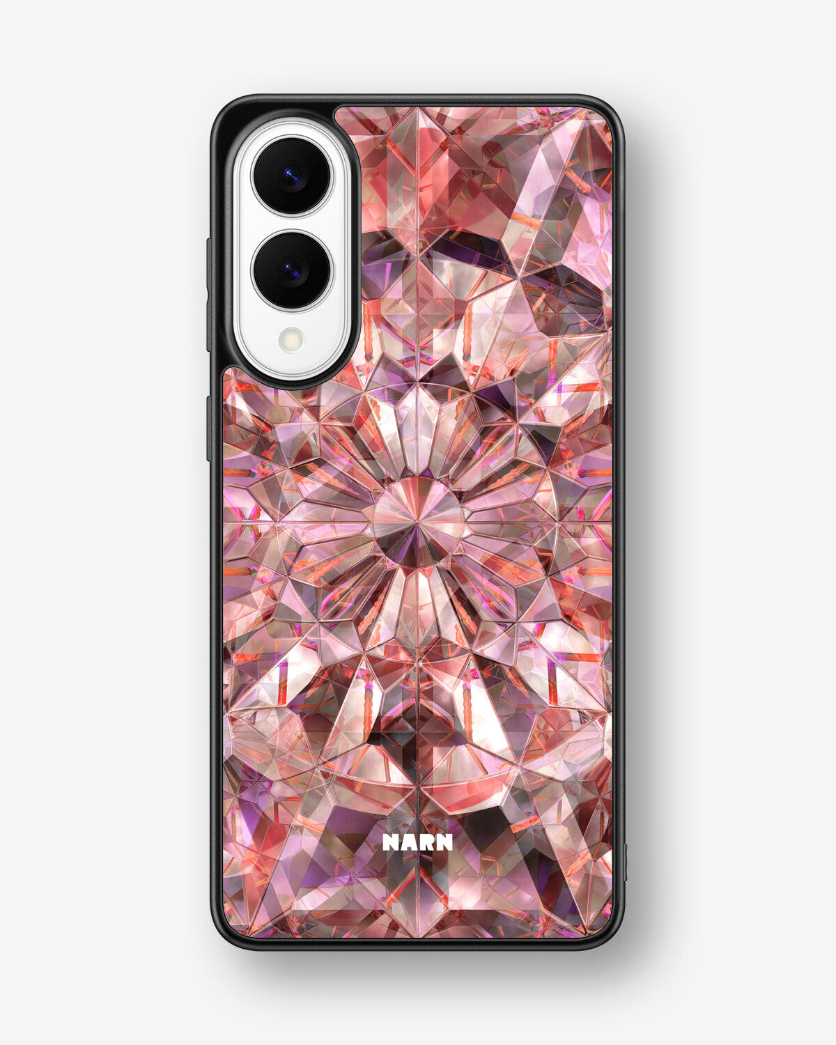 Samsung Galaxy S25 Edge Hard Case – Pink Crystals - View 1