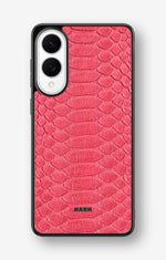 Samsung Galaxy S25 Edge Hard Case – Pink Snake - View 1