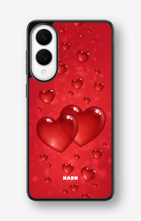 Samsung Galaxy S25 Edge Hard Case – Red Romance - View 1