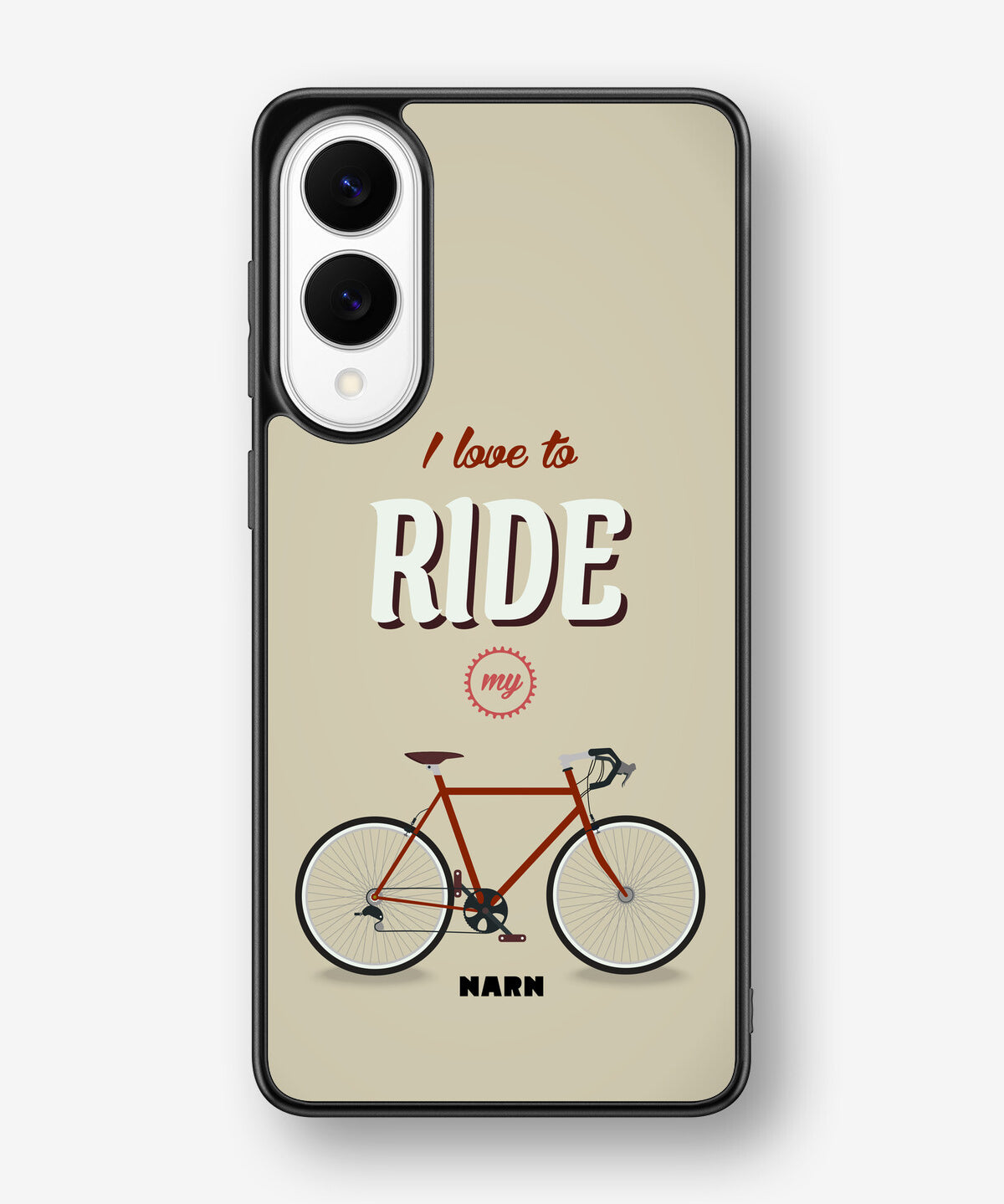 Samsung Galaxy S25 Edge Hard Case – Ride My Bicycle - View 1