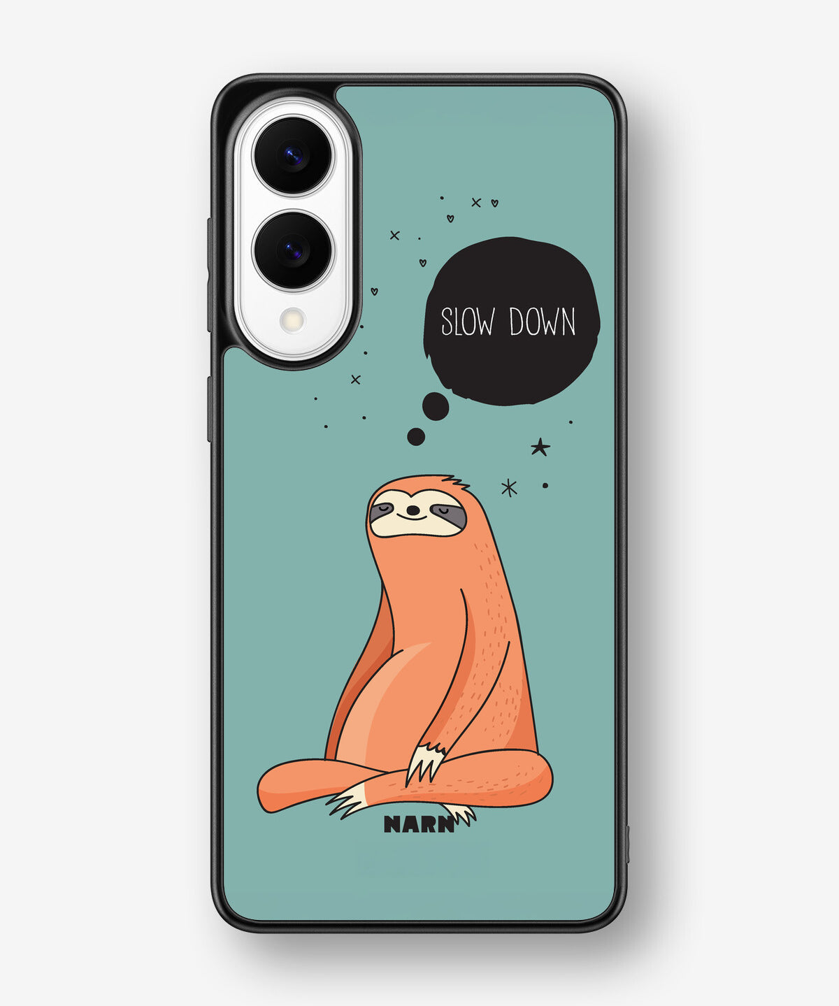 Samsung Galaxy S25 Edge Hard Case – Slow Down Sloth - View 1