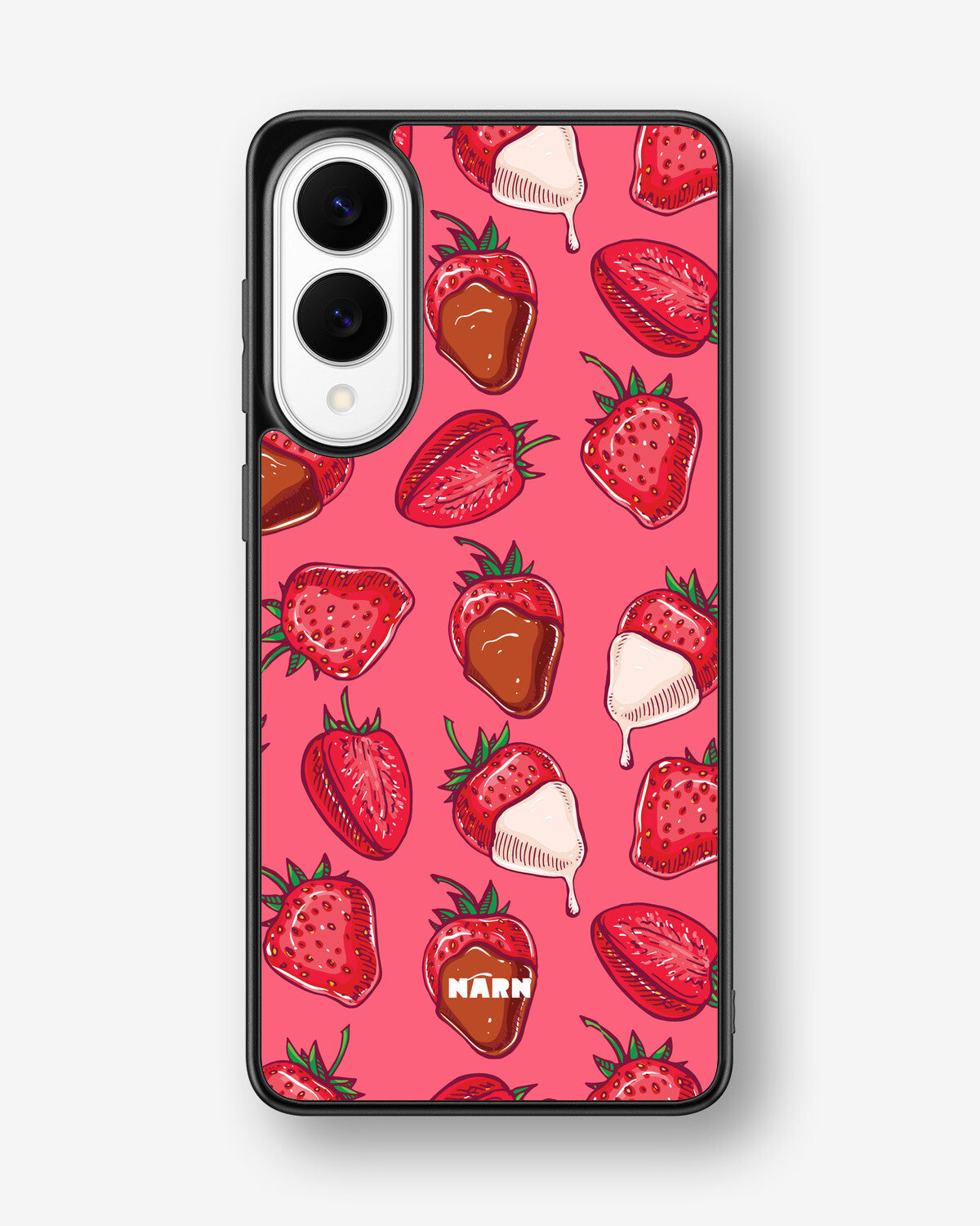 Samsung Galaxy S25 Edge Hard Case – Strawberry Chocolate - View 1