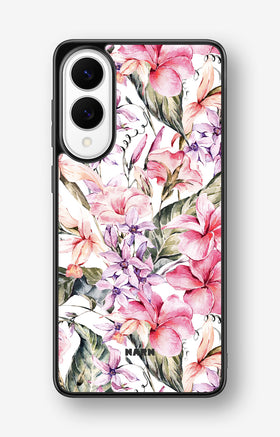 Samsung Galaxy S25 Edge Hard Case – Watercolor Flowers - View 1