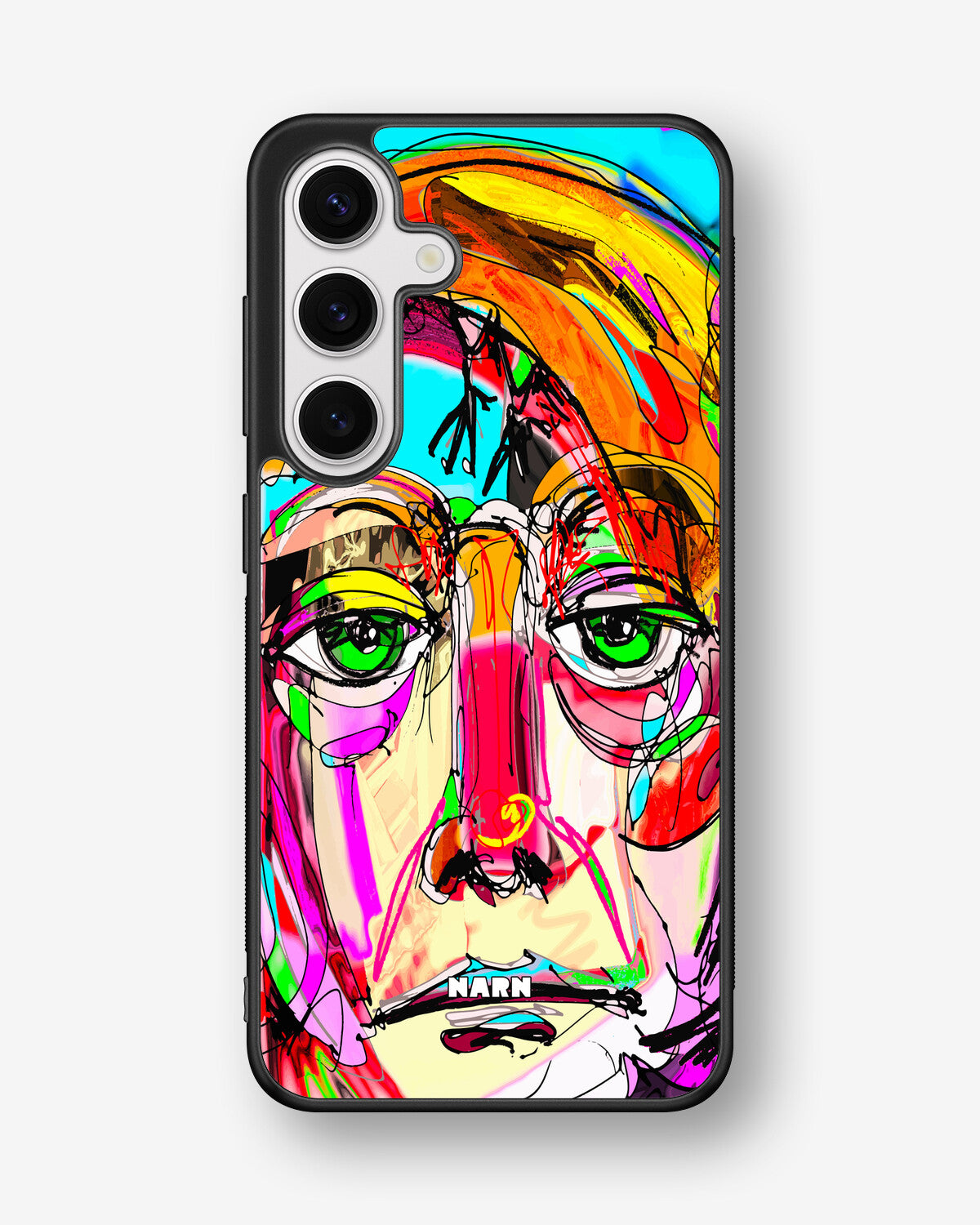 Samsung Galaxy S25 Hard Case – Abstract Portrait - View 1