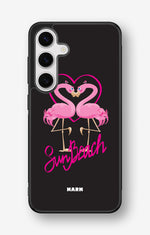 Samsung Galaxy S25 Hard Case – Beach Flamingo - View 1