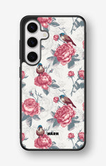 Samsung Galaxy S25 Hard Case – Birds Among Roses - View 1