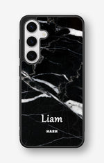 Samsung Galaxy S25 Hard Case – Custom - Black Marble - View 1