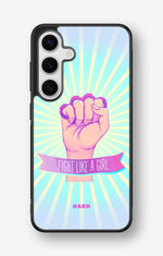 Samsung Galaxy S25 Hard Case – Fight Like A Girl - View 1
