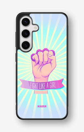 Samsung Galaxy S25 Hard Case – Fight Like A Girl - View 1