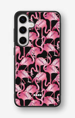 Samsung Galaxy S25 Hard Case – Flamingos - View 1