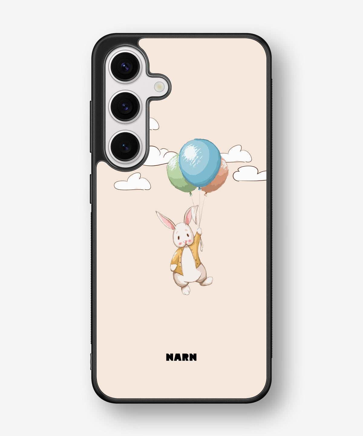 Samsung Galaxy S25 Hard Case – Flying Rabbit - View 1