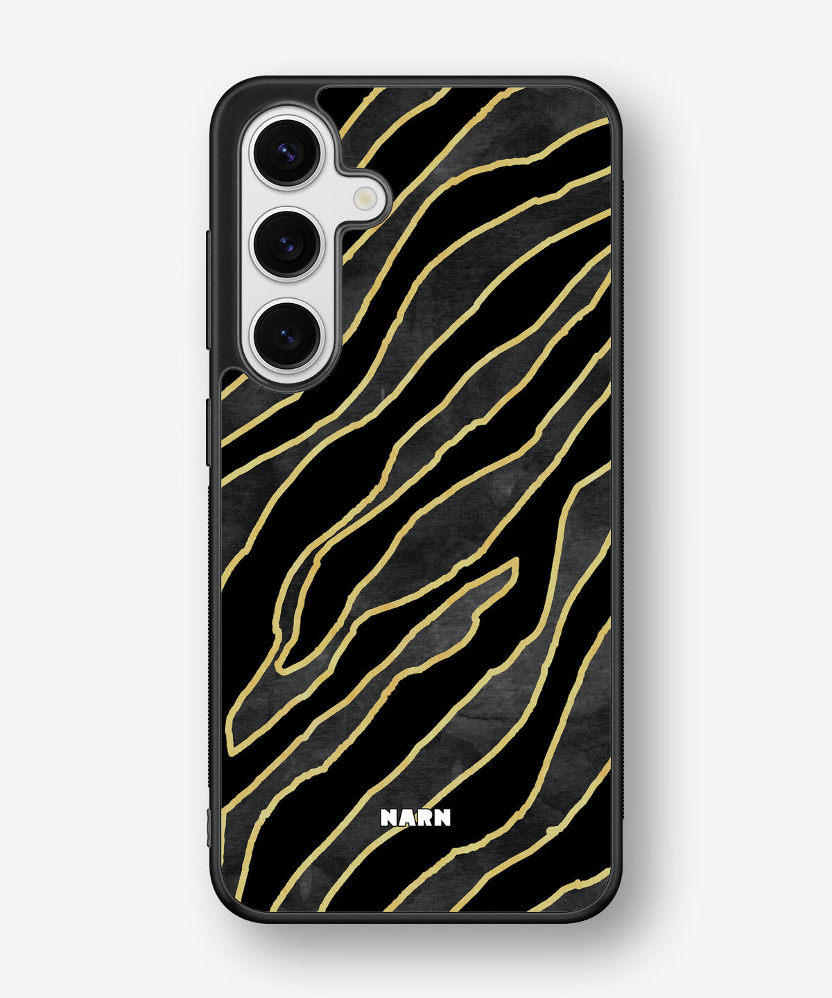 Samsung Galaxy S25 Hard Case – Golden Zebra - View 1