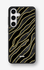 Samsung Galaxy S25 Hard Case – Golden Zebra - View 1