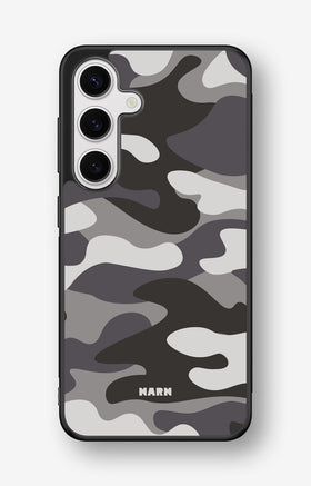 Samsung Galaxy S25 Hard Case – Grey Camo - View 1