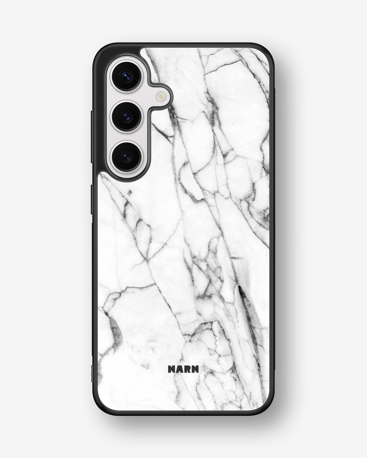 Samsung Galaxy S25 Hard Case – Milky Marble - View 1