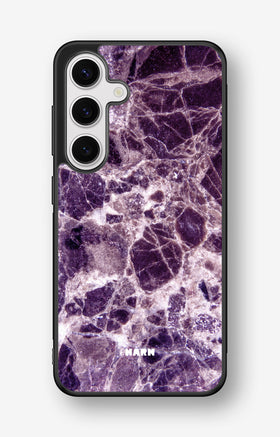 Samsung Galaxy S25 Hard Case – Purple Marble - View 1