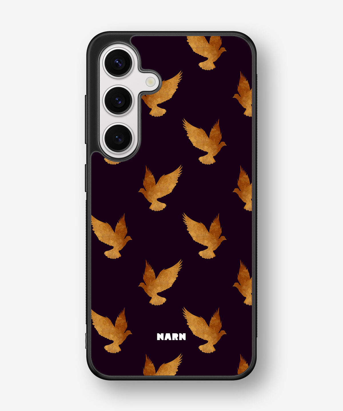 Samsung Galaxy S25 Hard Case – Royal Doves - View 1