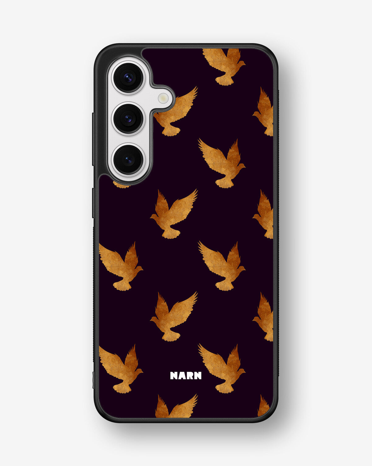 Samsung Galaxy S25 Hard Case – Royal Doves - View 1