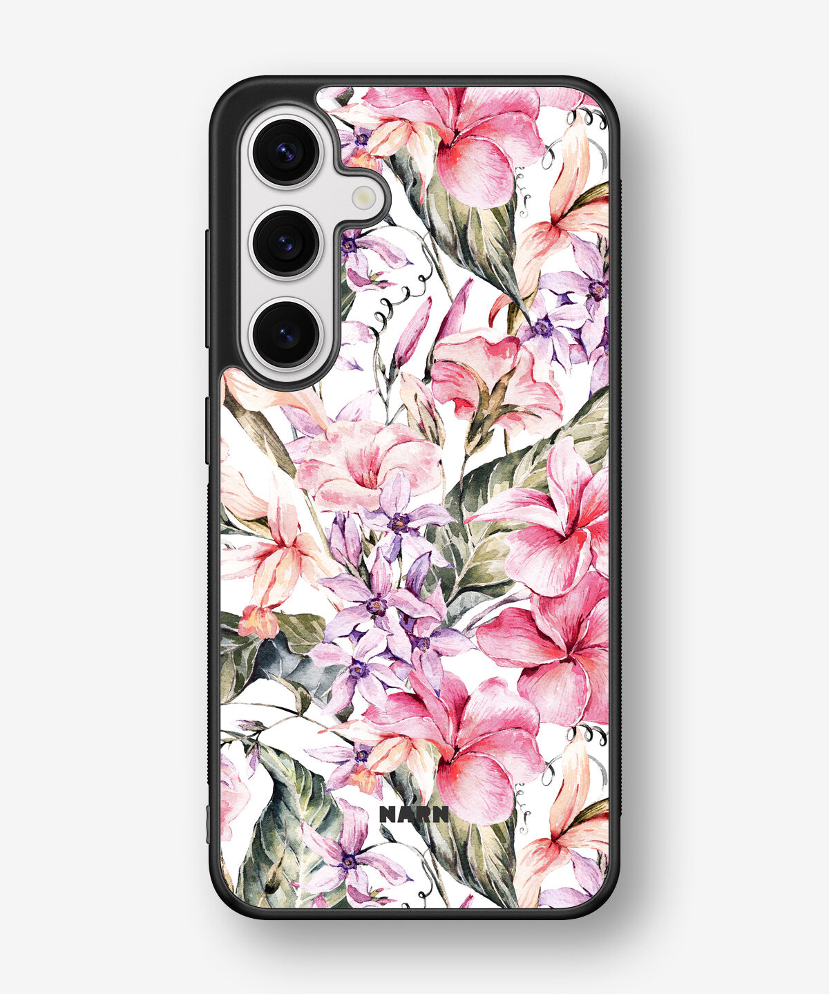 Samsung Galaxy S25 Hard Case – Watercolor Flowers - View 1
