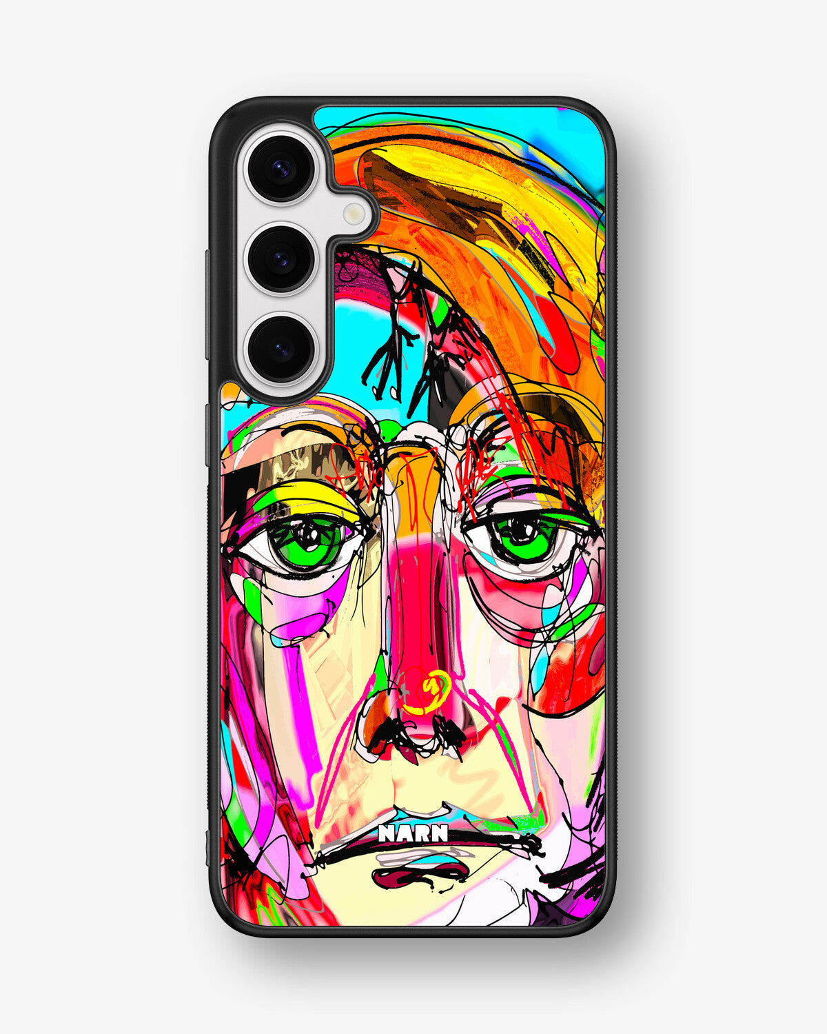 Samsung Galaxy S25 Plus Hard Case – Abstract Portrait - View 1