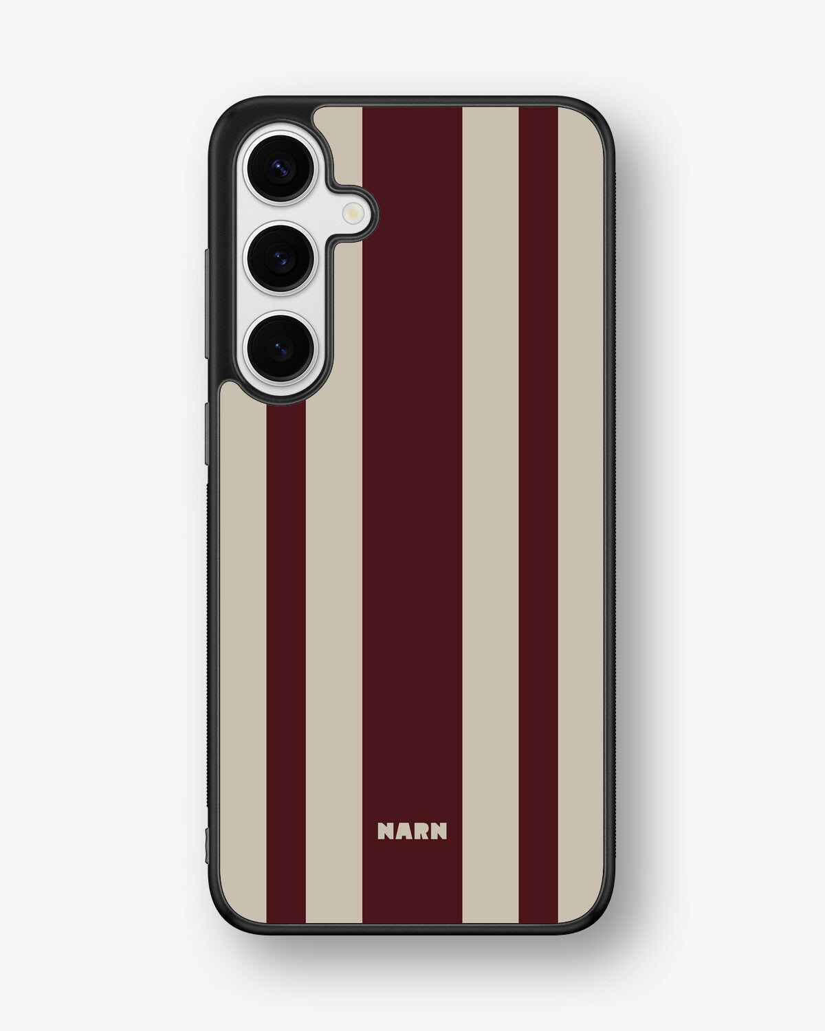 Samsung Galaxy S25 Plus Hard Case – Bordeaux Stripe - View 1