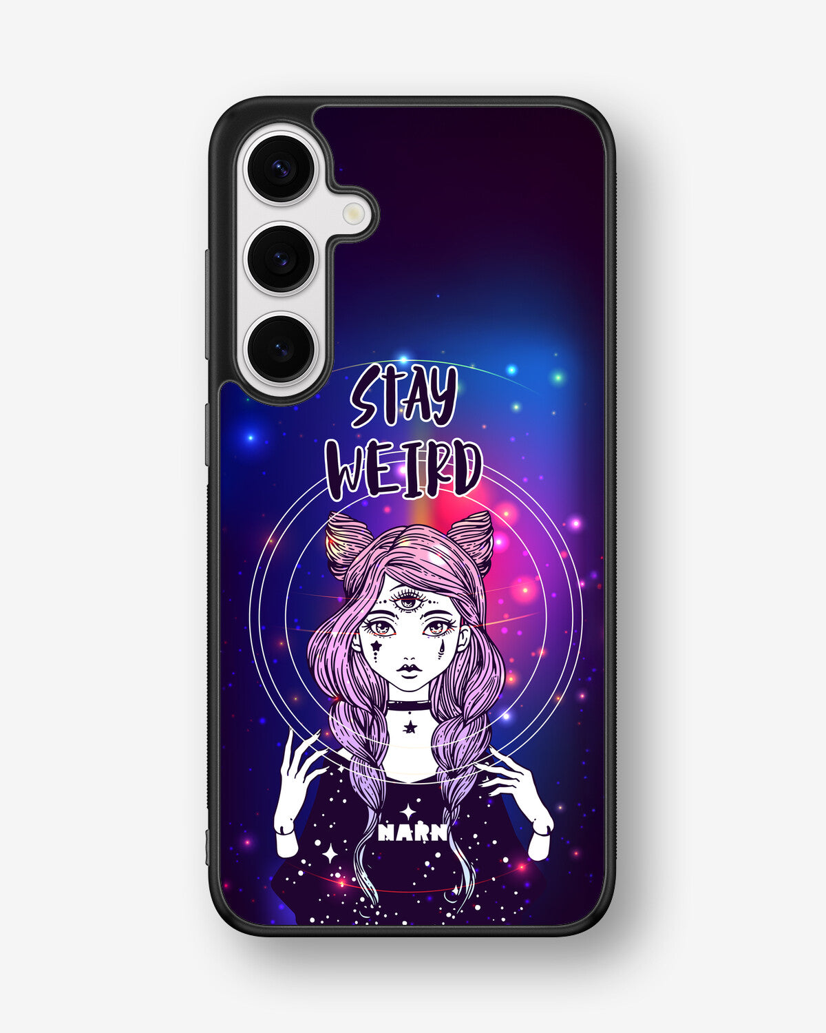 Samsung Galaxy S25 Plus Hard Case – Galactic Weird - View 1