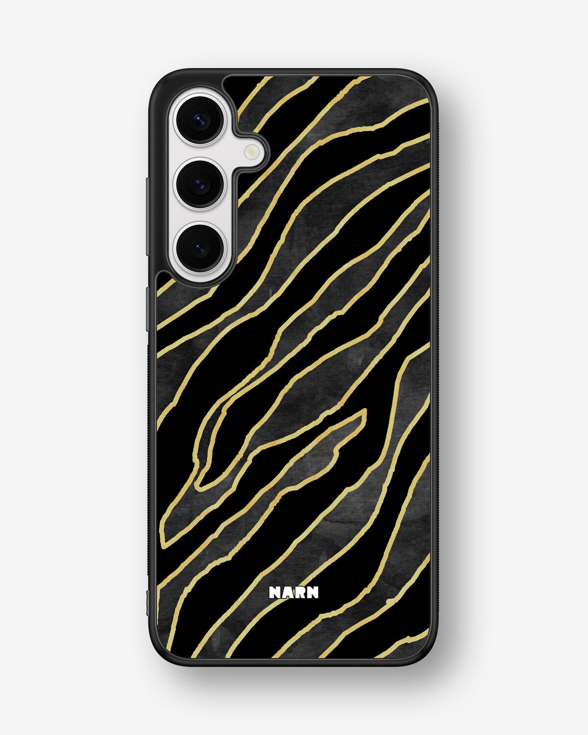Samsung Galaxy S25 Plus Hard Case – Golden Zebra - View 1