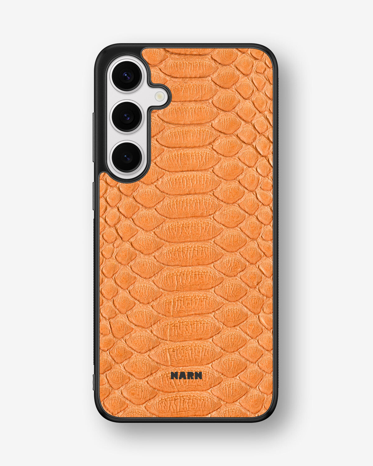 Samsung Galaxy S25 Plus Hard Case – Orange Snake - View 1
