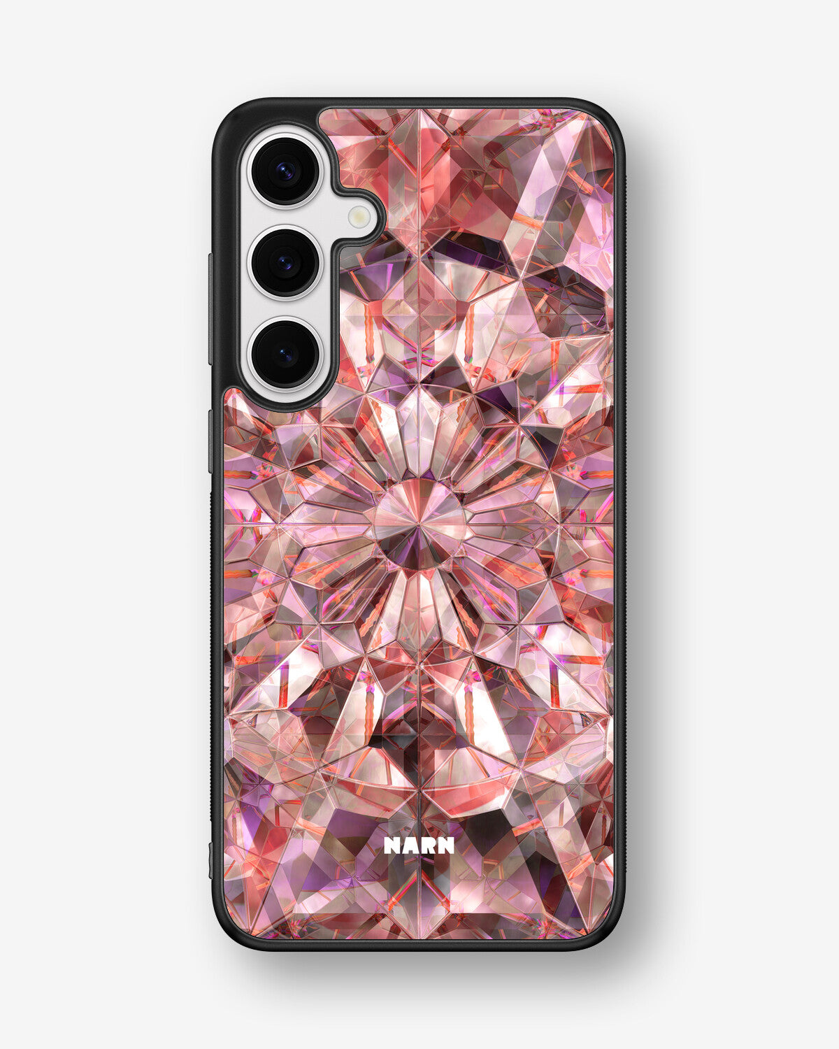 Samsung Galaxy S25 Plus Hard Case – Pink Crystals - View 1