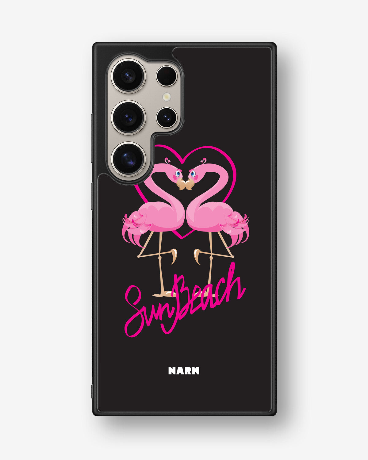 Samsung Galaxy S25 Ultra Hard Case – Beach Flamingo - View 1