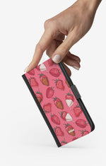 Samsung Galaxy S25 Wallet Case - Strawberry Chocolate - View 2