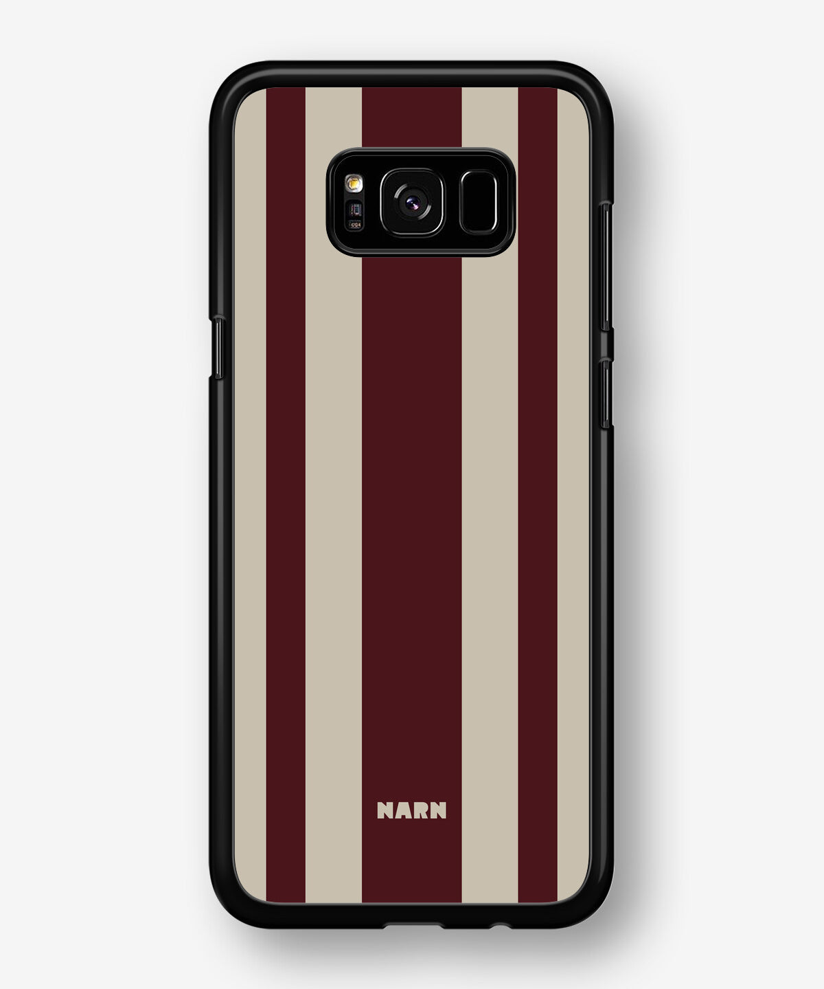 Samsung Galaxy S8 Hard Case – Bordeaux Stripe - View 1
