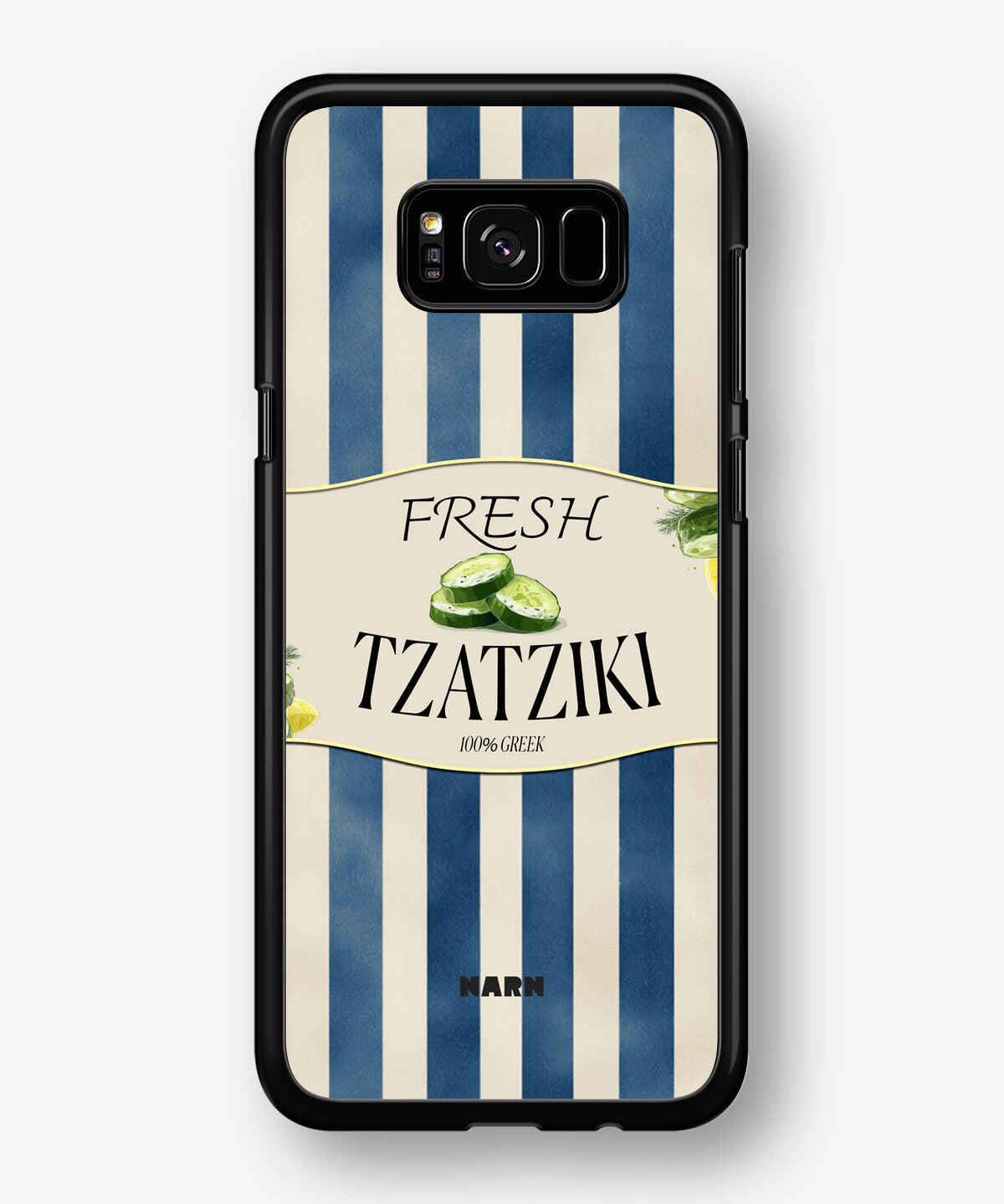 Samsung Galaxy S8 Hard Case – Greek Blues - View 1