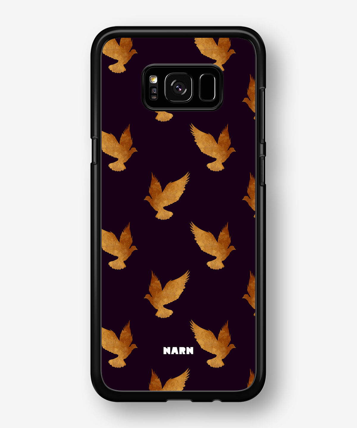 Samsung Galaxy S8 Hard Case – Royal Doves - View 1
