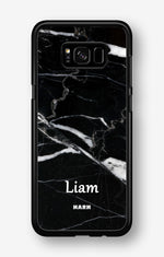 Samsung Galaxy S8 Plus Hard Case – Custom - Black Marble - View 1