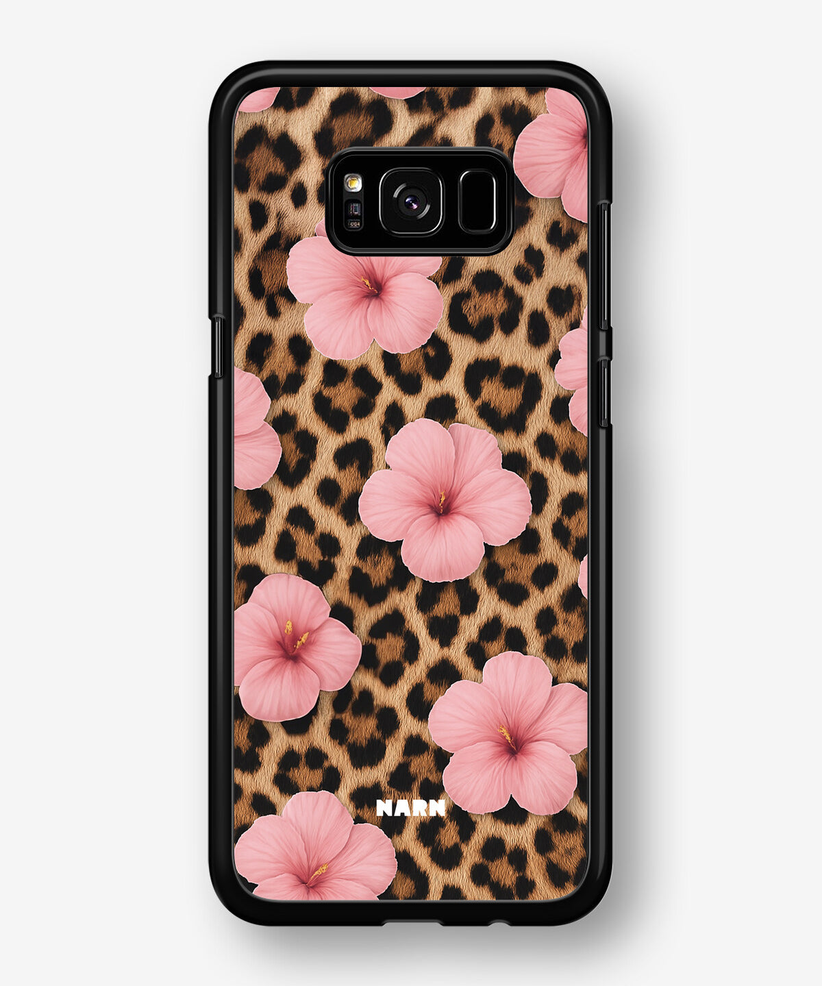 Samsung Galaxy S8 Plus Hard Case – Leopard Flower - View 1