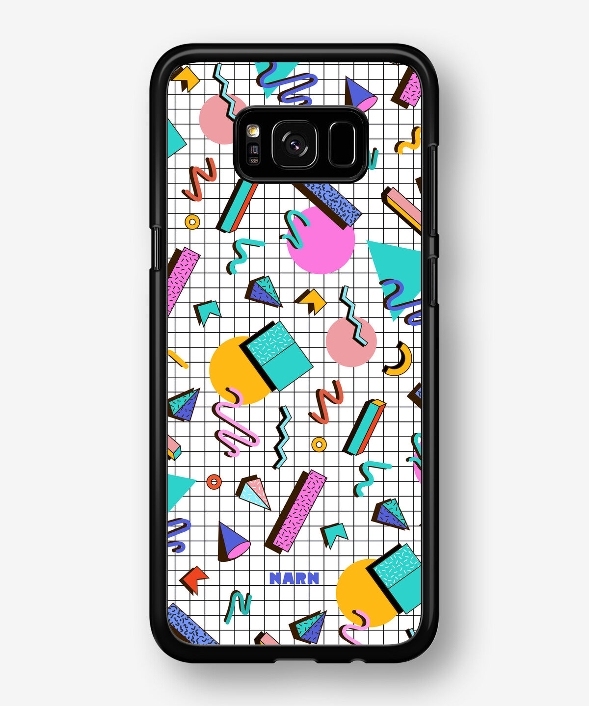 Samsung Galaxy S8 Plus Hard Case – 80s Memphis - View 1