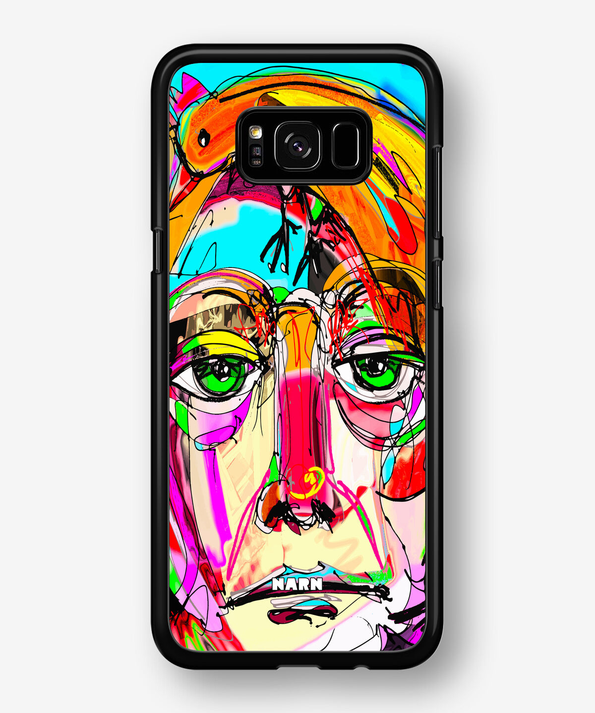Samsung Galaxy S8 Plus Hard Case – Abstract Portrait - View 1
