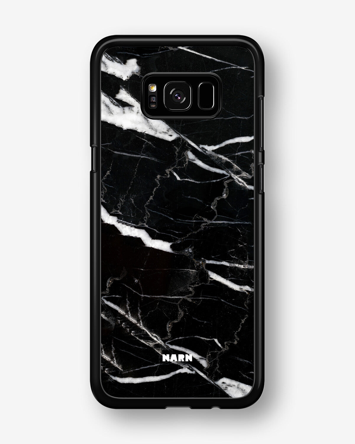 Samsung Galaxy S8 Plus Hard Case – Black Marble - View 1