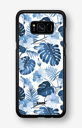 Samsung Galaxy S8 Plus Hard Case – Blue Tropics - View 1