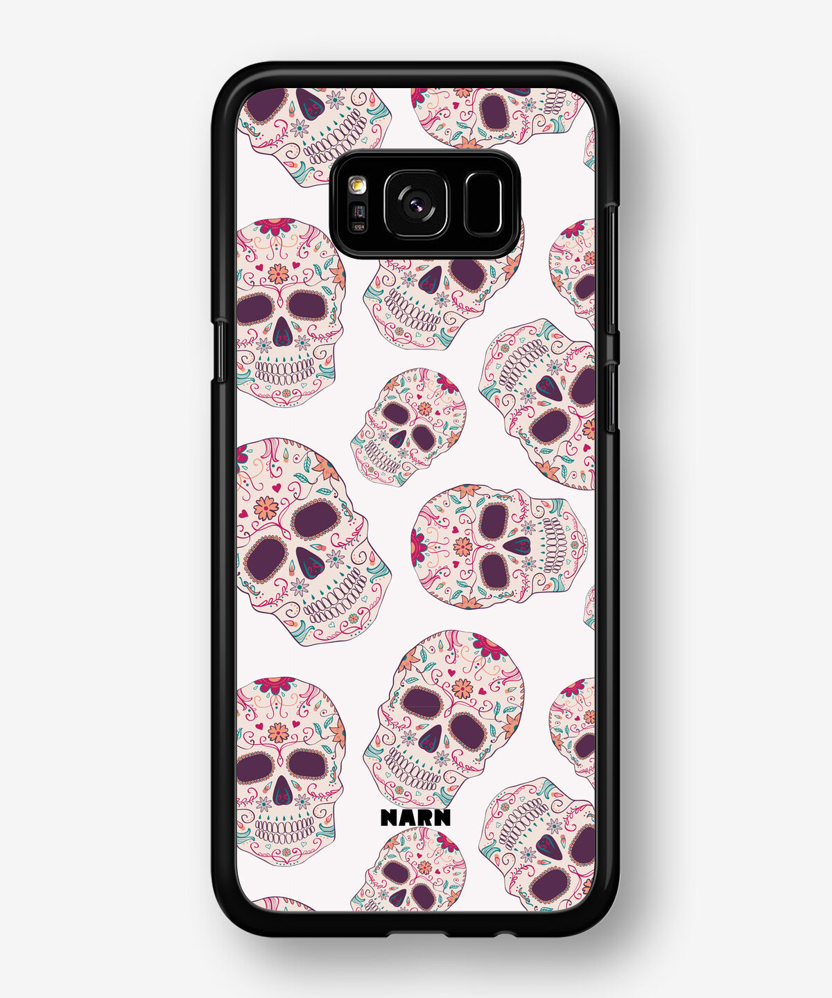 Samsung Galaxy S8 Plus Hard Case – Calavera Skulls - View 1