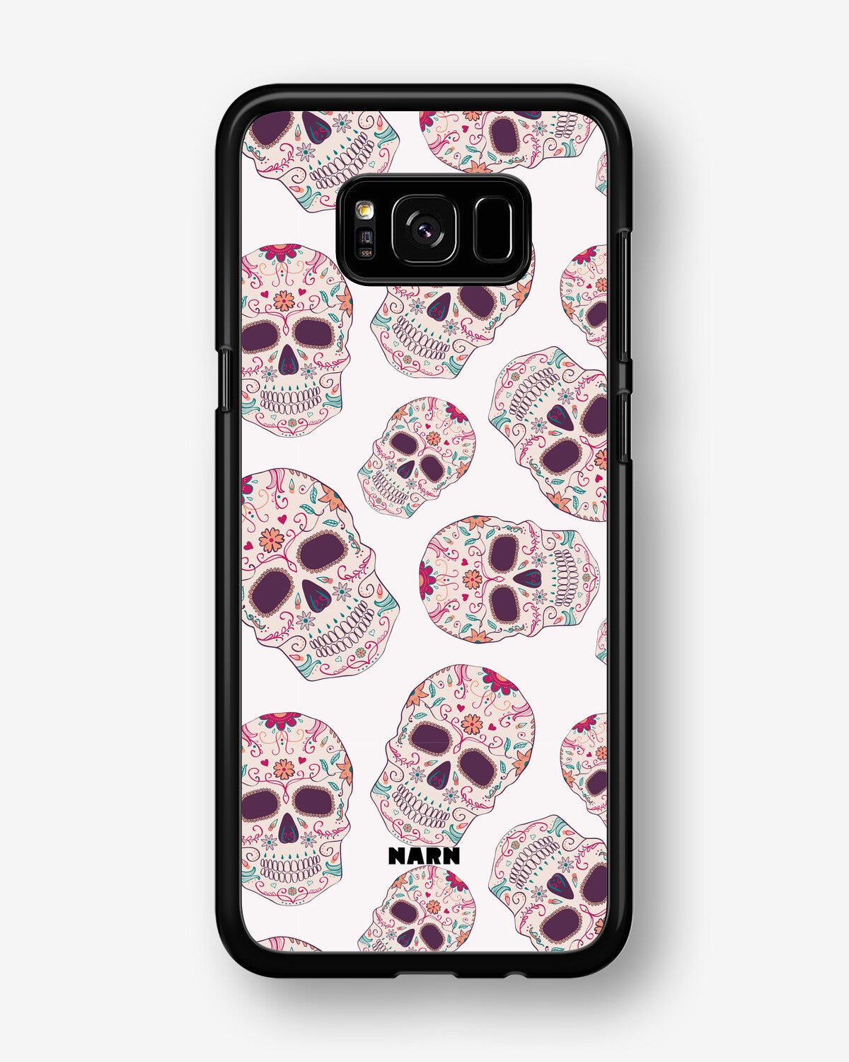 Samsung Galaxy S8 Plus Hard Case – Calavera Skulls - View 1