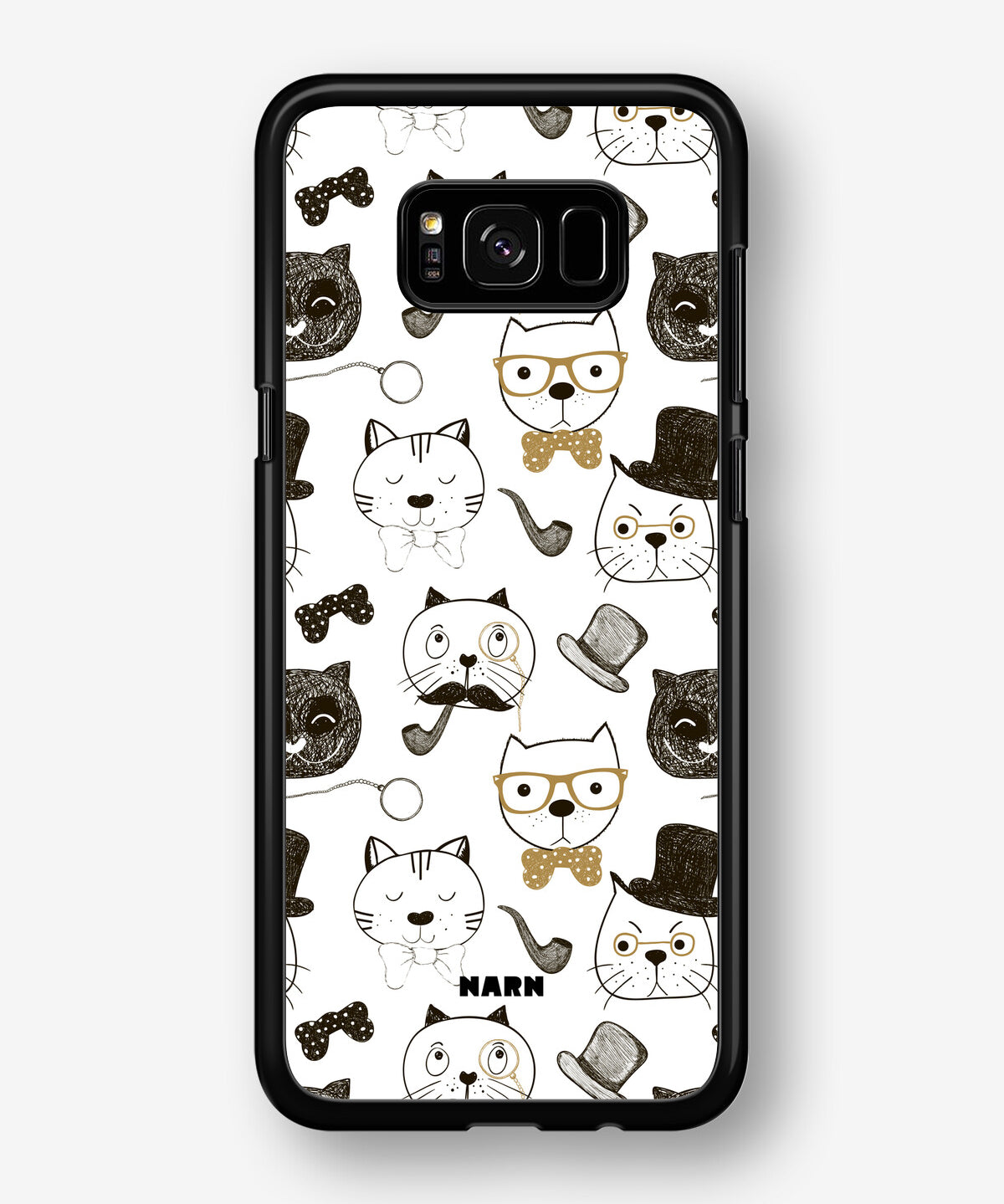 Samsung Galaxy S8 Plus Hard Case – Cartoon Cats - View 1